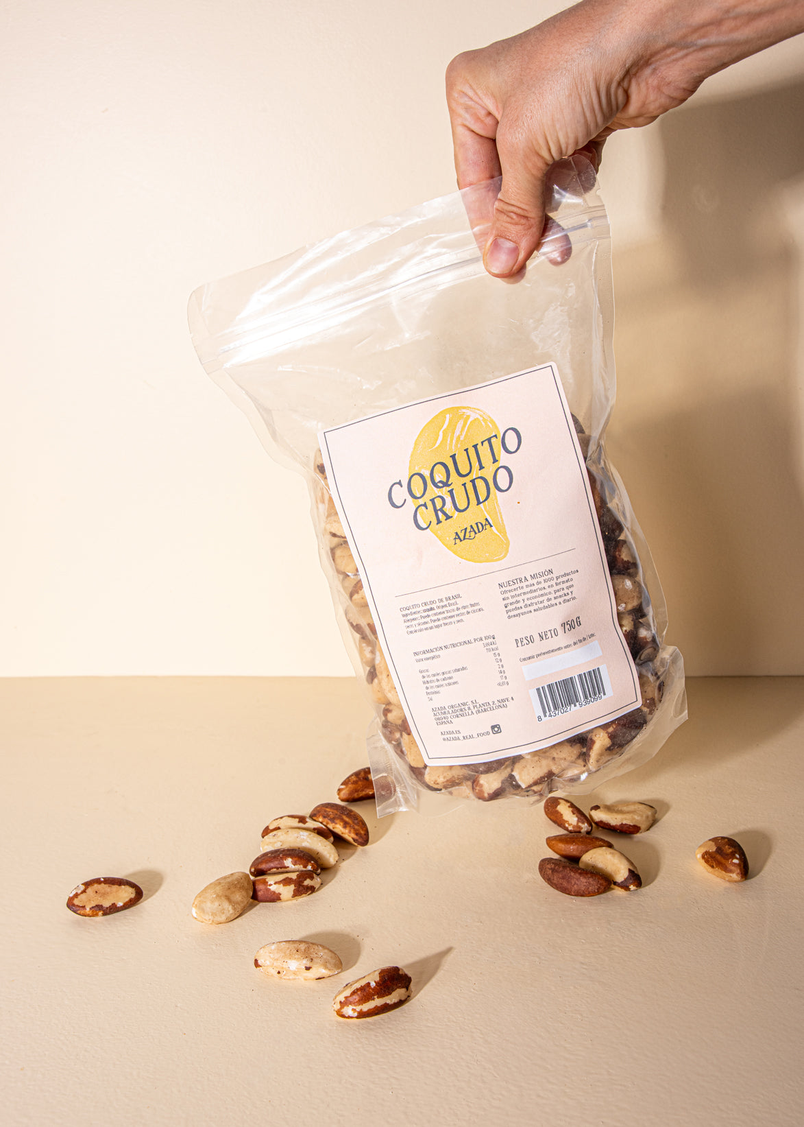 Nueces de Brasil 750g