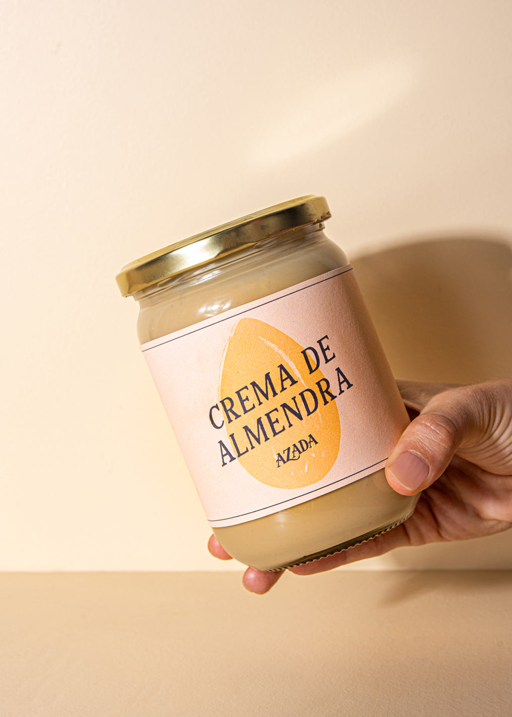 Mantequilla de almendras crujiente 500g