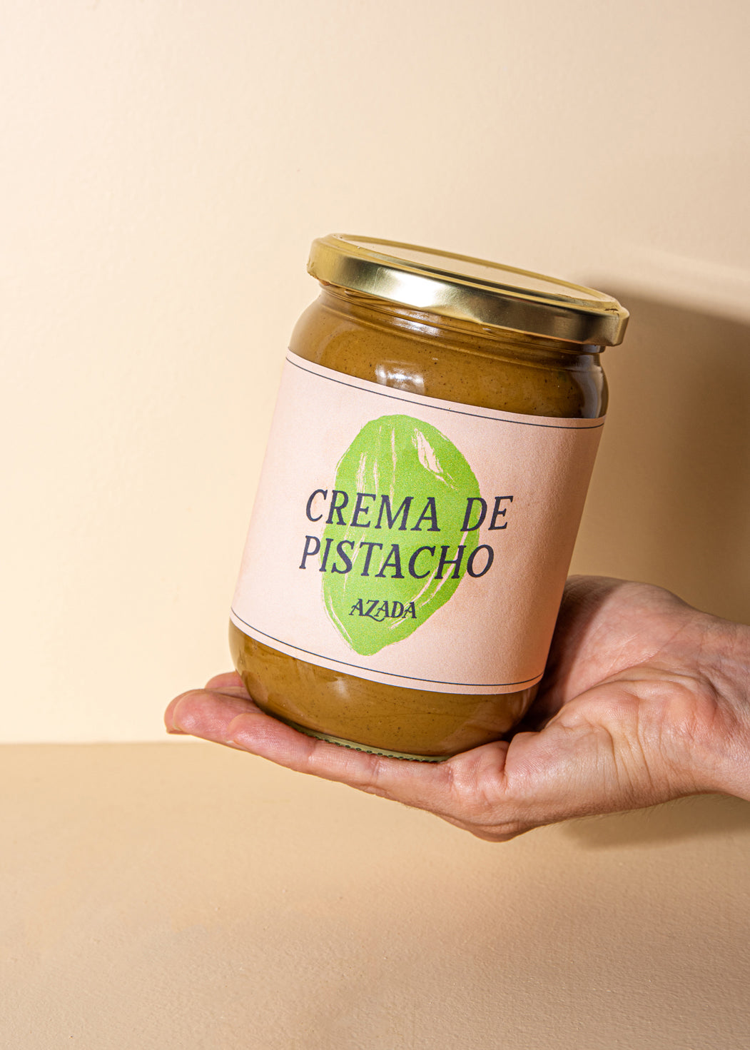 Mantequilla de pistacho crujiente 500g