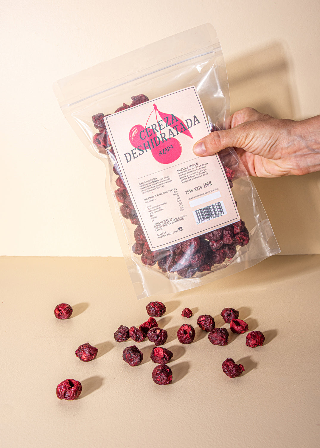 Freeze-dried cherry 100g